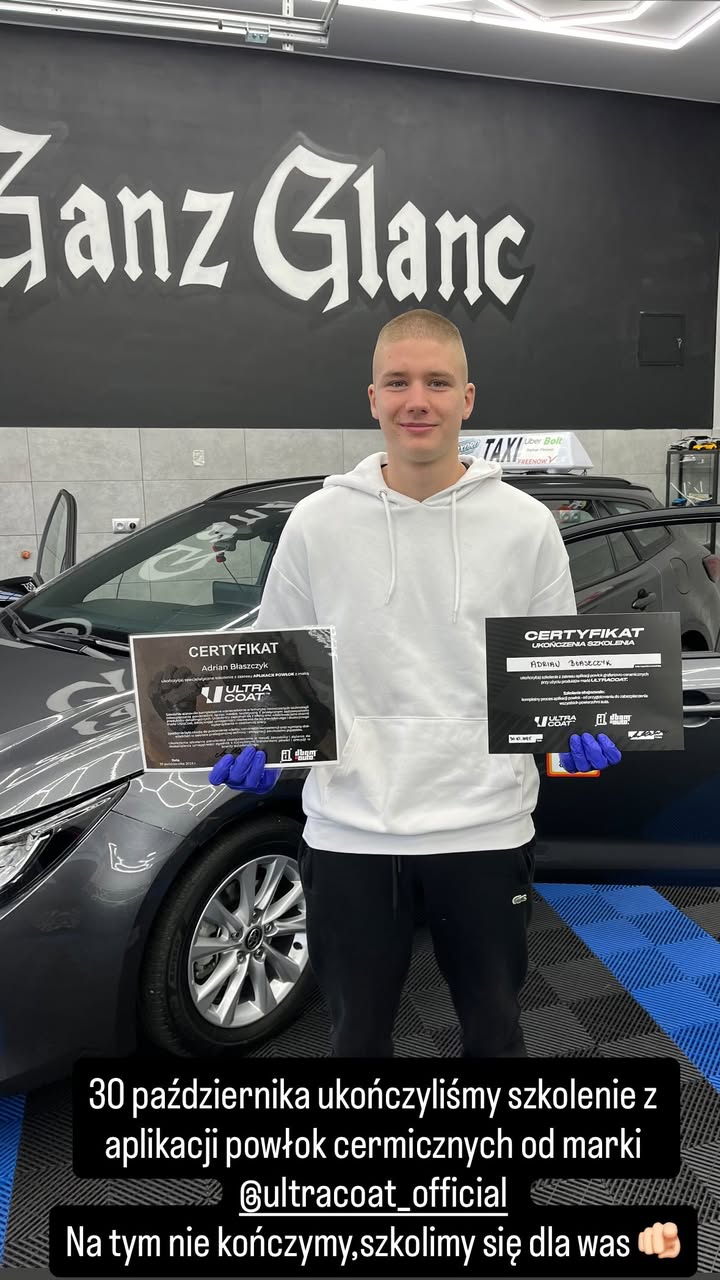 Zdjęcie przedstawiające pasję do detailingu samochodowego